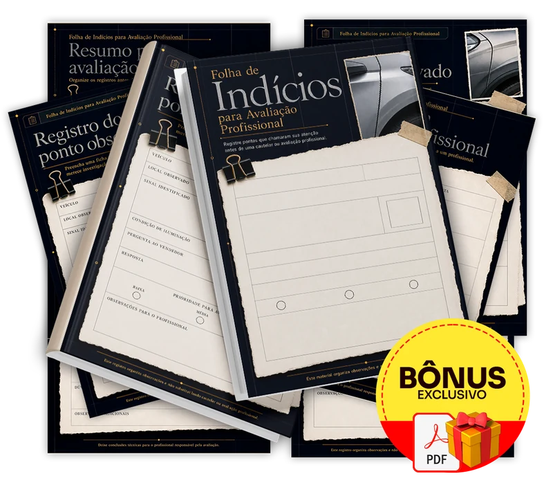 Bônus Folha de Indícios para Avaliação Profissional