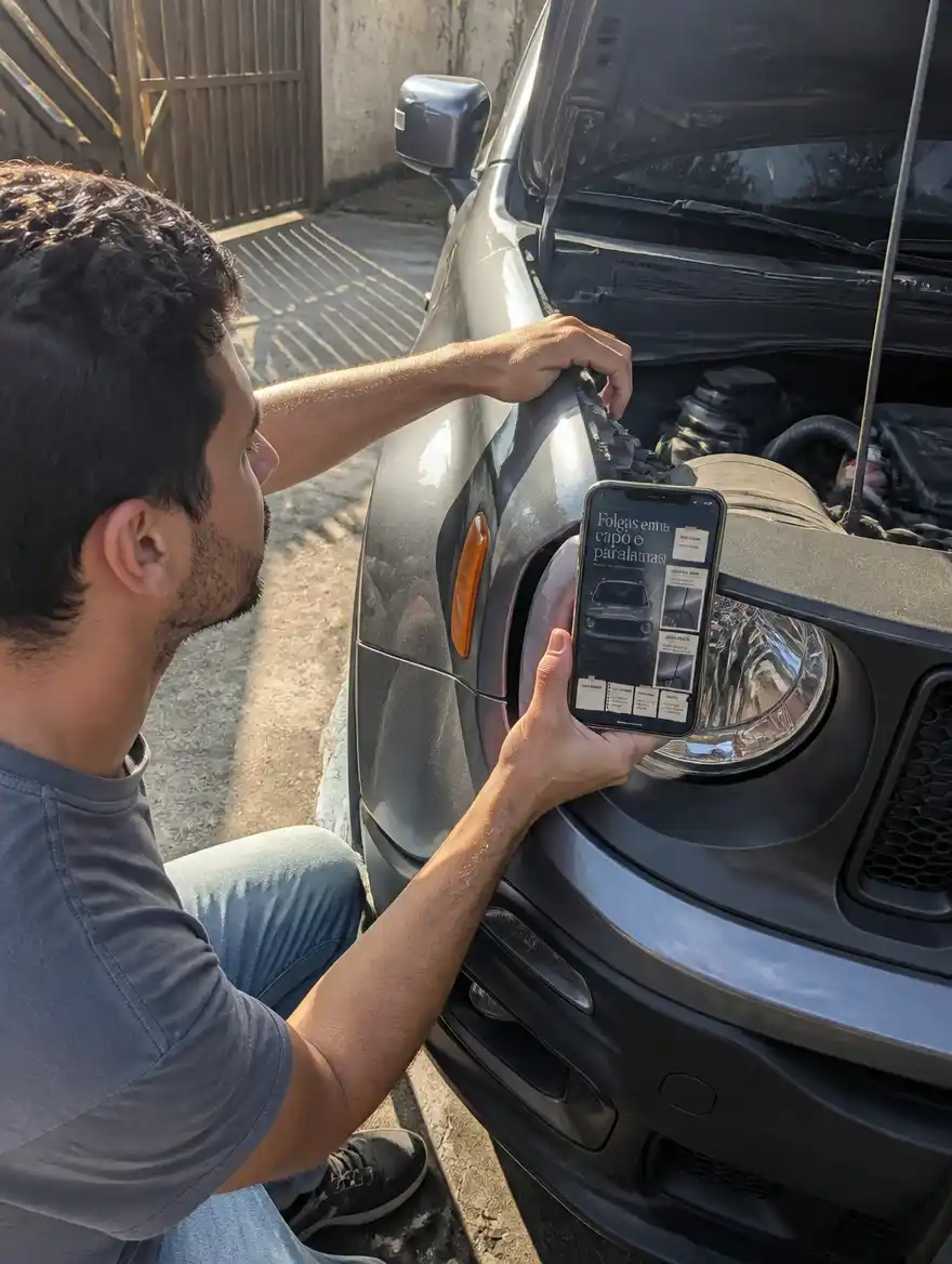 Raio-X do Carro Usado sendo consultado no celular 4